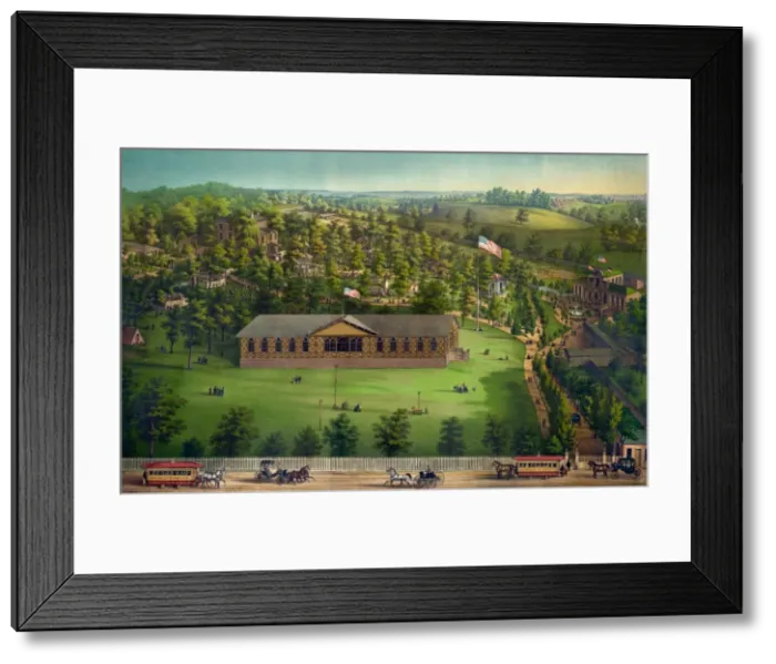 Framed Print : Baltimore Schuetzen-Park, Belair Road Framed Print : Baltimore Schuetzen-Park, Belair Road