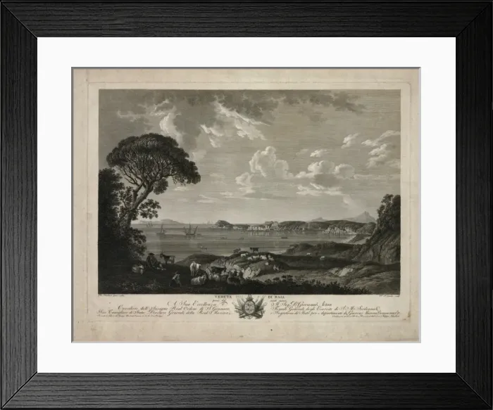 Framed Print : Veduta di Baja Framed Print : Veduta di Baja