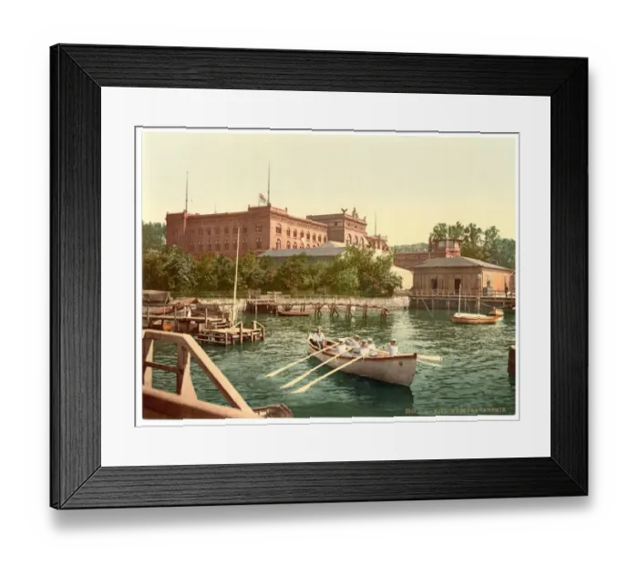 Framed Print : Marine Academy, Kiel, Schleswig-Holstein, Germany Framed Print : Marine Academy, Kiel, Schleswig-Holstein, Germany