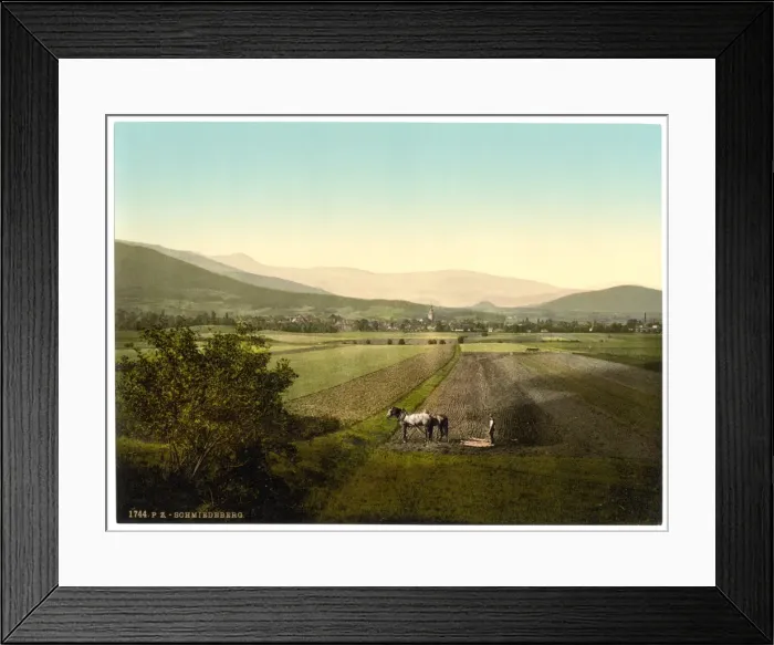 Framed Print : Schmiedeberg, with the Hochgebirge, Riesengebirge, Germany Framed Print : Schmiedeberg, with the Hochgebirge, Riesengebirge, Germany
