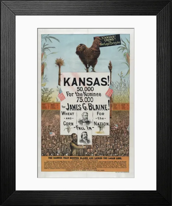 Framed Print : The banner that boosted Blaine and locked the Logan link Framed Print : The banner that boosted Blaine and locked the Logan link
