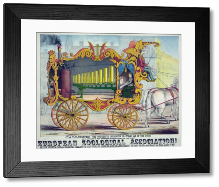 Framed Print : Calliope! The wonderful Operonicon or Steam Car of the Muses Framed Print : Calliope! The wonderful Operonicon or Steam Car of the Muses