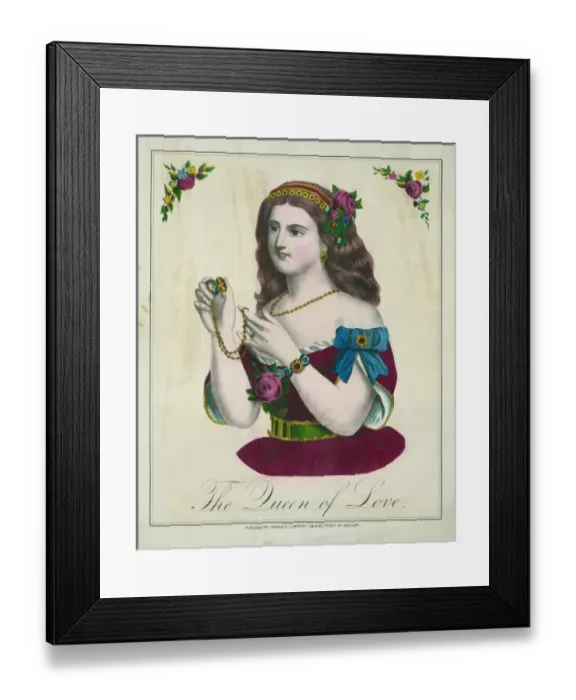 Framed Print : The queen of love Framed Print : The queen of love