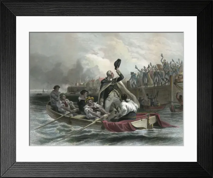 Framed Print : Washingtons adieu to his generals Framed Print : Washingtons adieu to his generals