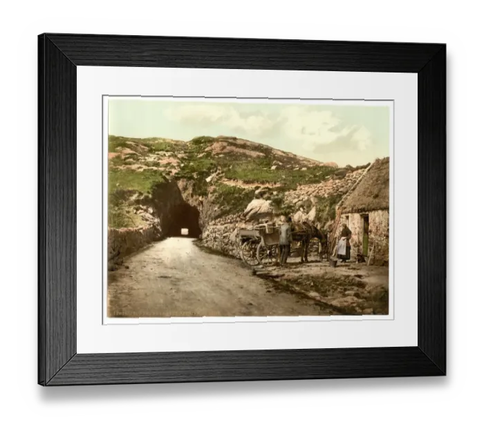 Framed Print : Tunnel near Glengariff. County Cork, Ireland