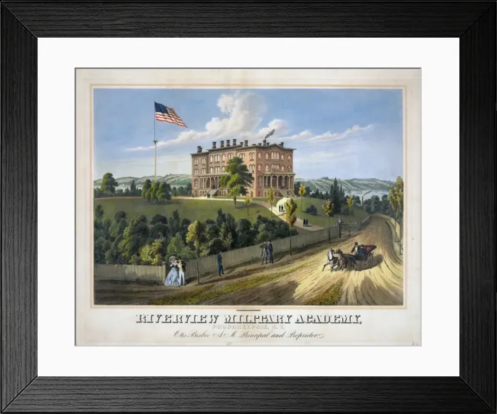 Framed Print : Riverview Military Academy, Poughkeepsie, N. Y Framed Print : Riverview Military Academy, Poughkeepsie, N. Y