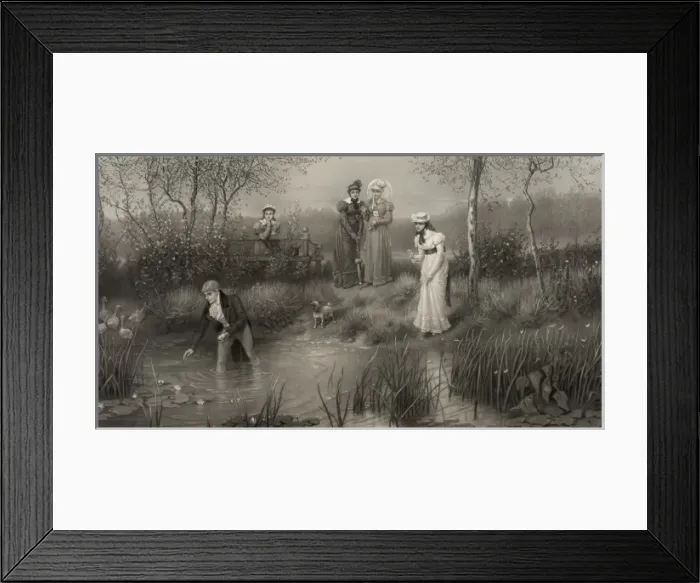 Framed Print : The age of gallantry Framed Print : The age of gallantry