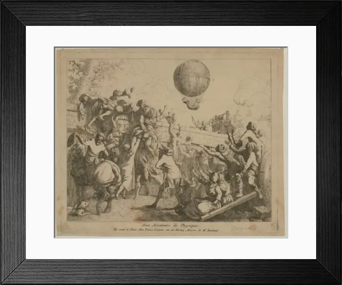 Framed Print : Aux amateurs de physique