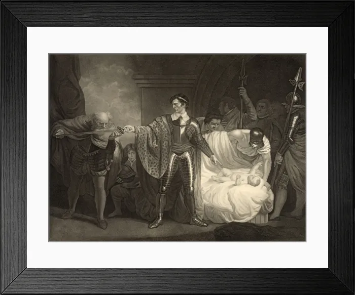 Framed Print : Shakespeare. Winters Tale, act II. Scene III Framed Print : Shakespeare. Winters Tale, act II. Scene III