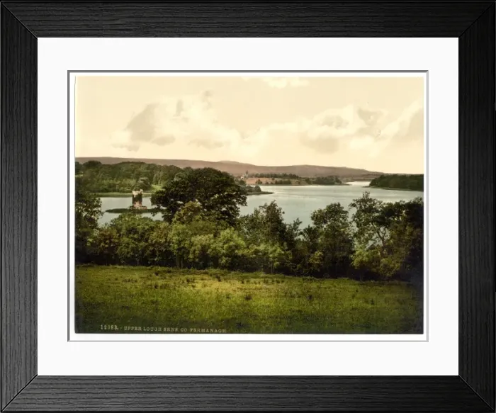 Framed Print : Upper Lough Erne. County Fermanagh, Ireland