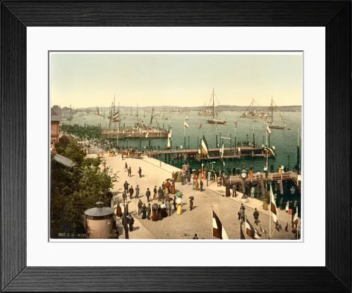Framed Print : The harbor, III. Kiel, Schleswig-Holstein, Germany Framed Print : The harbor, III. Kiel, Schleswig-Holstein, Germany