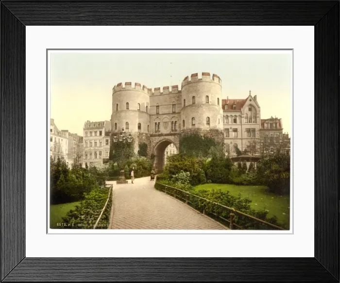 Framed Print : Hahnenthor, Cologne, the Rhine, Germany Framed Print : Hahnenthor, Cologne, the Rhine, Germany