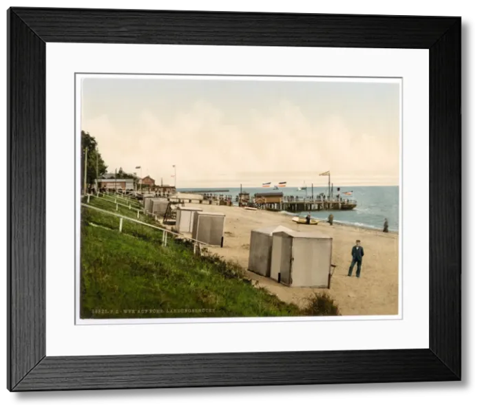 Framed Print : Landing pier, Wyk on Fohr, Schleswig-Holstein, Germany Framed Print : Landing pier, Wyk on Fohr, Schleswig-Holstein, Germany