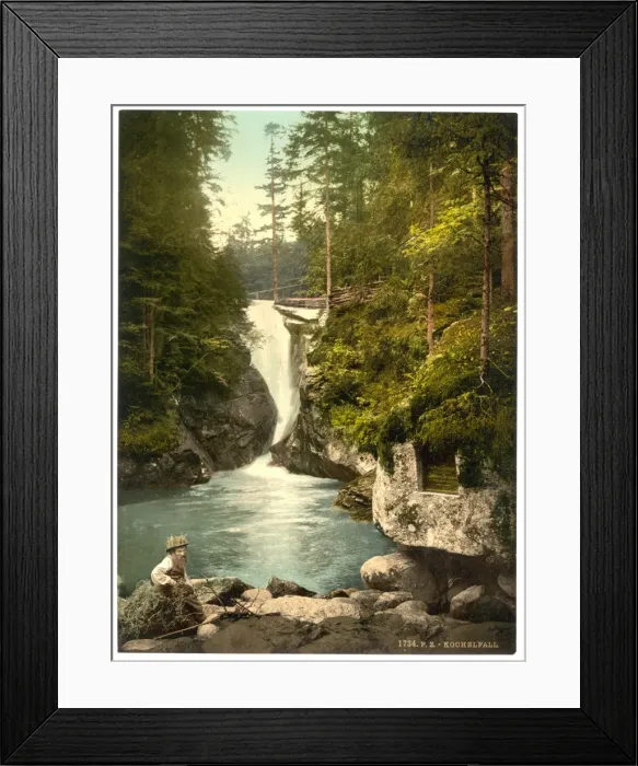 Framed Print : The Kochelfall, Riesengebirge, Germany Framed Print : The Kochelfall, Riesengebirge, Germany