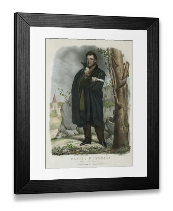 Framed Print : Daniel O Connell. The champion of liberty Framed Print : Daniel O Connell. The champion of liberty