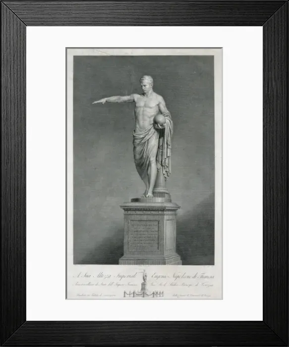Framed Print : A sua altezza imperiale Eugenio Napoleone di Francia Framed Print : A sua altezza imperiale Eugenio Napoleone di Francia