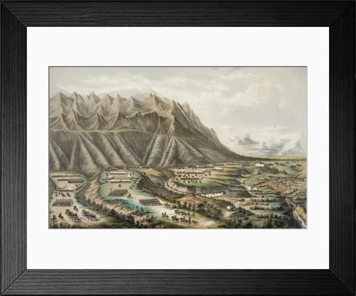 Framed Print : Battle of Buena Vista Framed Print : Battle of Buena Vista
