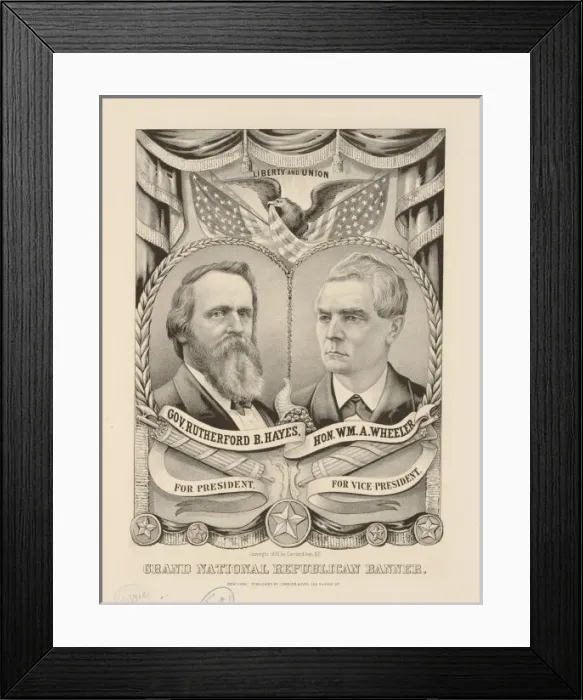 Framed Print : Grand National Republican banner Framed Print : Grand National Republican banner
