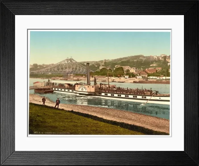 Framed Print : Loschwitz, Dreseden, Saxony, Germany Framed Print : Loschwitz, Dreseden, Saxony, Germany
