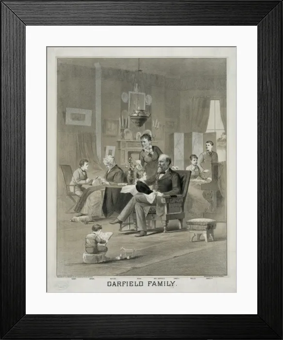 Framed Print : Garfield family Framed Print : Garfield family