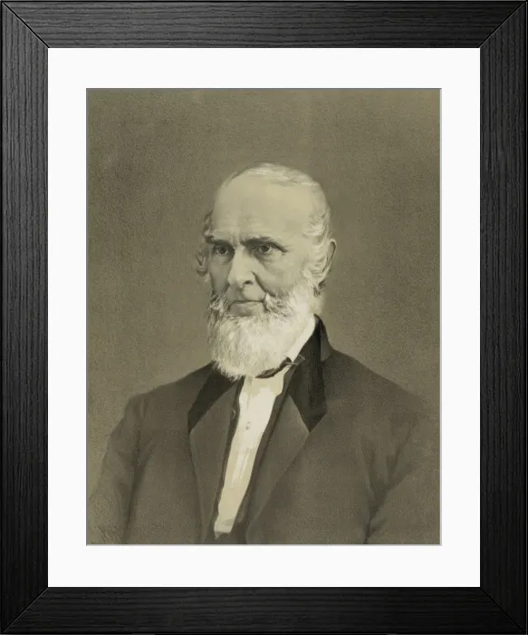 Framed Print : John G. Whittier Framed Print : John G. Whittier