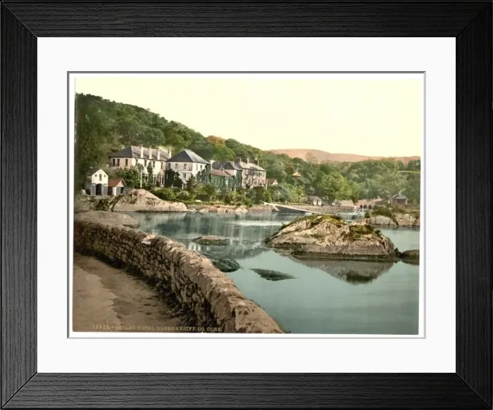 Framed Print : Eccles Hotel, Glengariff. County Cork, Ireland Framed Print : Eccles Hotel, Glengariff. County Cork, Ireland