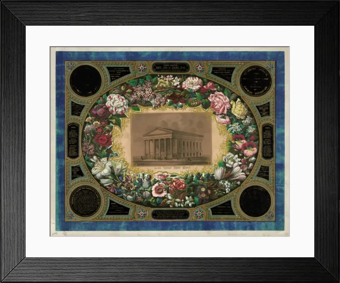 Framed Print : Second reformed Dutch church Framed Print : Second reformed Dutch church