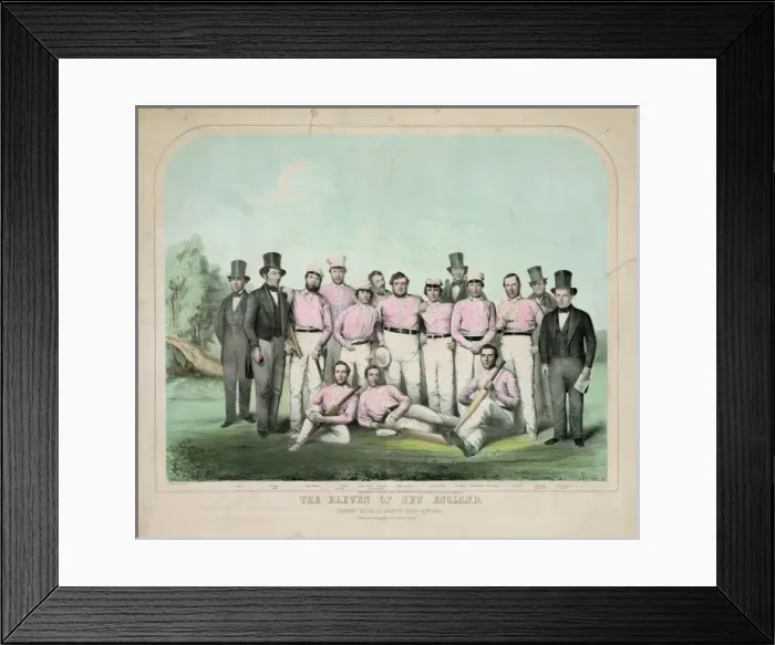 Framed Print : The eleven of New England Framed Print : The eleven of New England