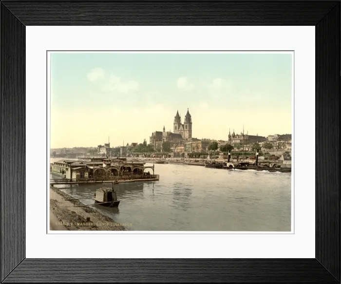 Framed Print : View from the Citadel, Madgeburg, German Saxony, Germany Framed Print : View from the Citadel, Madgeburg, German Saxony, Germany