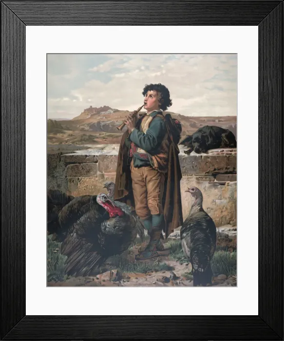 Framed Print : Gathering the flock Framed Print : Gathering the flock