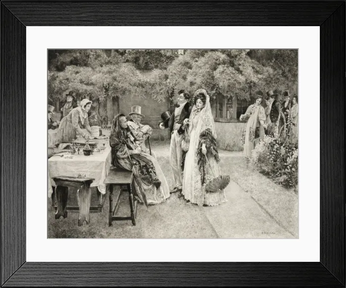 Framed Print : For weal or woe
