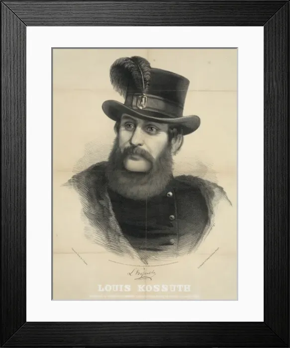 Framed Print : Louis Kossuth Framed Print : Louis Kossuth