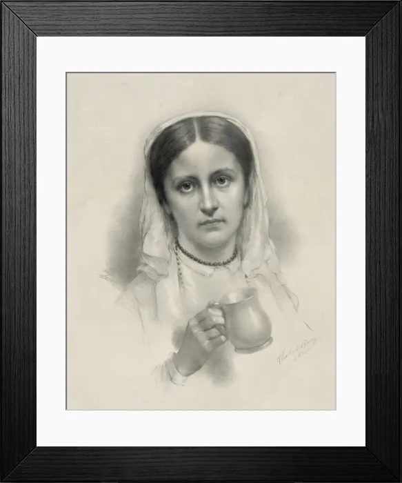 Framed Print : The angel of the hospital Framed Print : The angel of the hospital