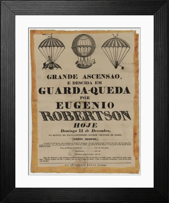 Framed Print : Grande ascensio, e descida em Guarda-Queda por Eugenio Rober Framed Print : Grande ascensio, e descida em Guarda-Queda por Eugenio Rober