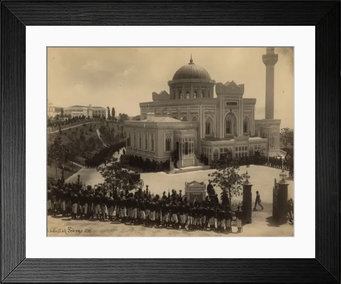 Framed Print : The Selamlik (Sultans procession to the mosque) at the Hami Framed Print : The Selamlik (Sultans procession to the mosque) at the Hami