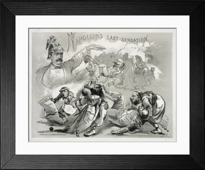 Framed Print : Napoleons last sensation Framed Print : Napoleons last sensation