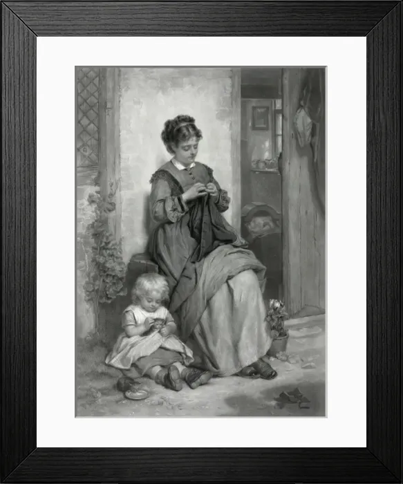 Framed Print : Happy as the days long Framed Print : Happy as the days long