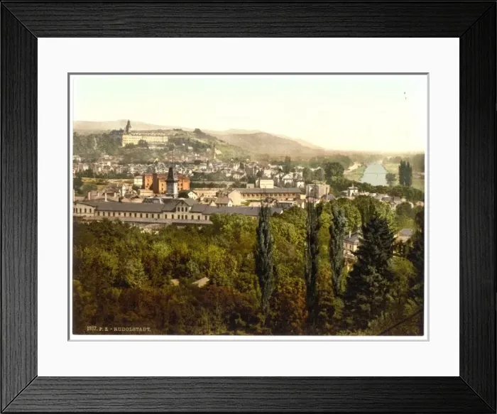 Framed Print : Rudolstadt, Thuringia, Germany Framed Print : Rudolstadt, Thuringia, Germany