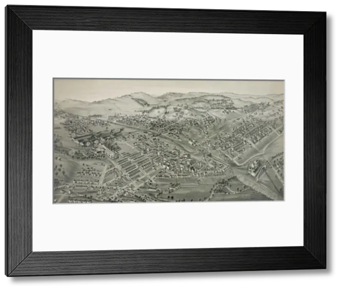 Framed Print : Jeannette, Westmoreland County Pennsylvania, 1897 Framed Print : Jeannette, Westmoreland County Pennsylvania, 1897