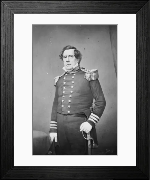 Framed Print : Capt. MC Perry Framed Print : Capt. MC Perry