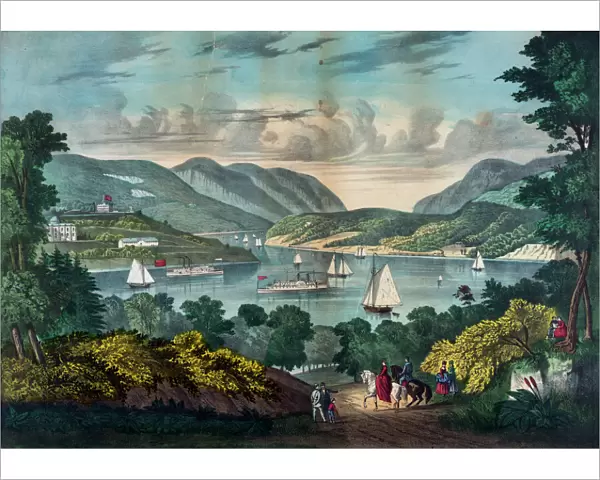 View on the Hudson - West Point