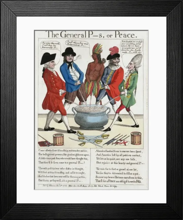 Framed Print : The general p--s, or peace Framed Print : The general p--s, or peace