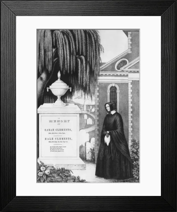 Framed Print : In memory of Sarah Clements, Hale Clements Framed Print : In memory of Sarah Clements, Hale Clements