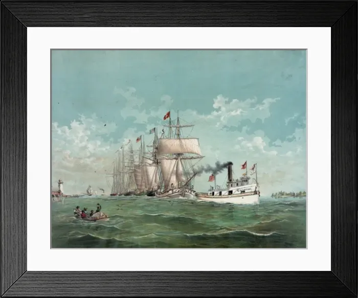 Framed Print : Fishing fleet Framed Print : Fishing fleet