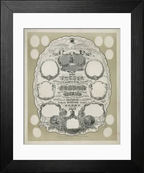 Framed Print : Our father Lords prayer Framed Print : Our father Lords prayer