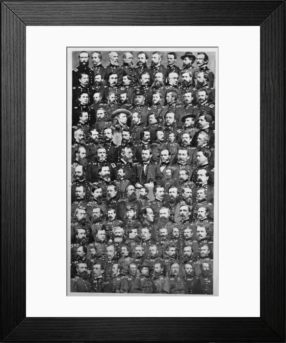 Framed Print : Untitled. Date between 1860 and 1870 Framed Print : Untitled. Date between 1860 and 1870