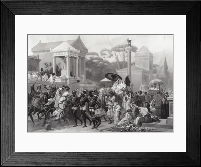 Framed Print : La via appia Framed Print : La via appia
