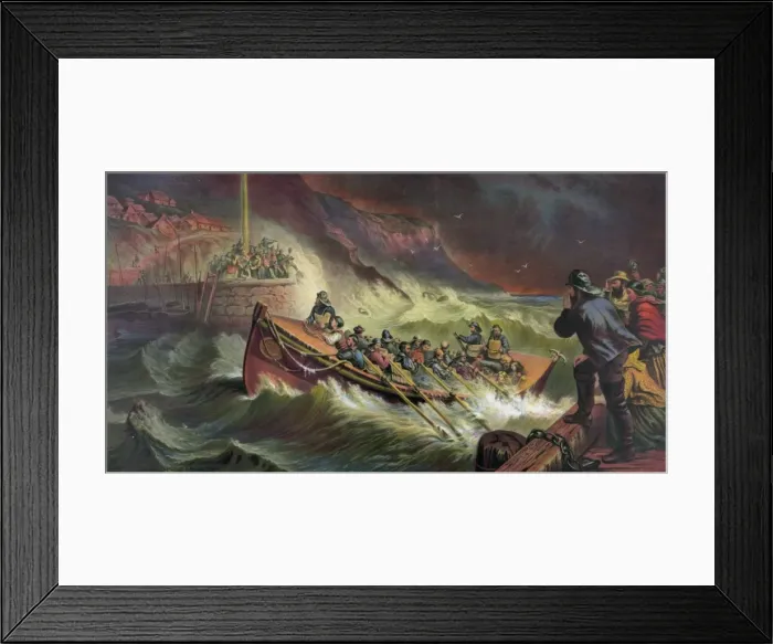 Framed Print : The return, or saved from the wreck Framed Print : The return, or saved from the wreck
