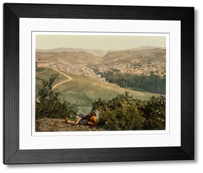 Framed Print : General view, Zahleh, Holy Land, (i. e. Zahlah, Lebanon) Framed Print : General view, Zahleh, Holy Land, (i. e. Zahlah, Lebanon)