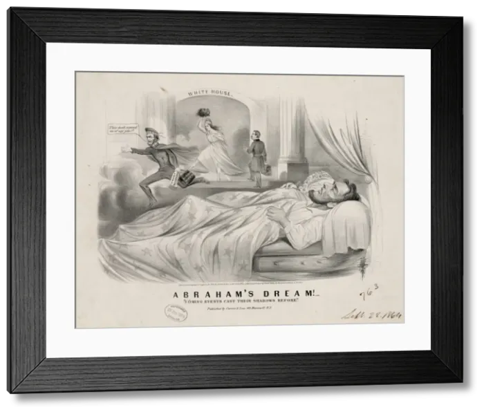 Framed Print : Abrahams dream!--Coming events cast their shadows before Framed Print : Abrahams dream!--Coming events cast their shadows before